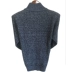 Áo len nam cổ cao nửa cổ áo len màu rắn mùa đông nam cộng với nhung dày đan áo sơ mi dây kéo áo len cardigan