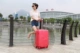Hellokitty xe đẩy trường hợp caster vali nhỏ kéo thanh nữ vali trẻ em 22 inch 24 inch