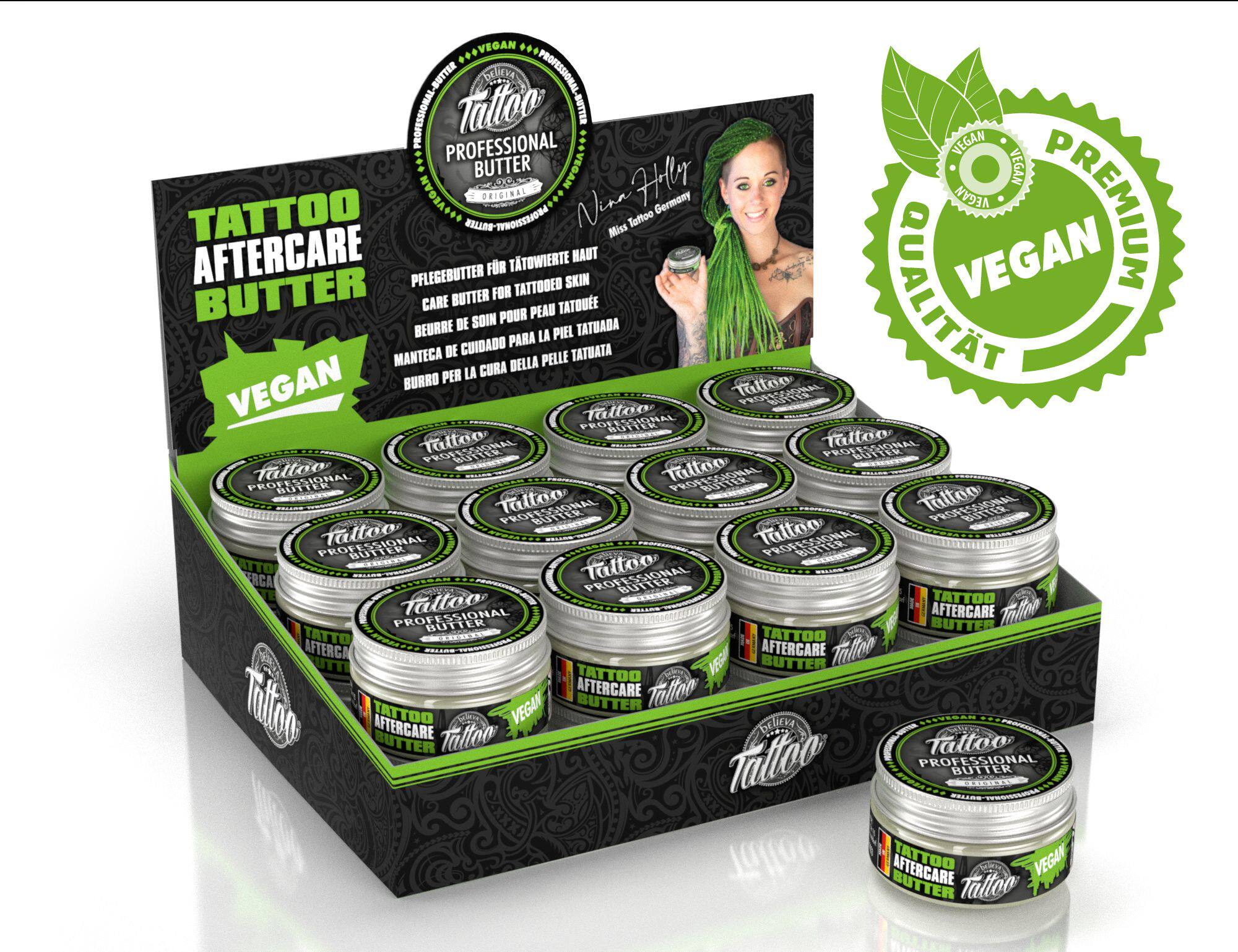 Incorporated in Germany, the original imported BELIEVA-TATTOO tattoo embroidery repair paste