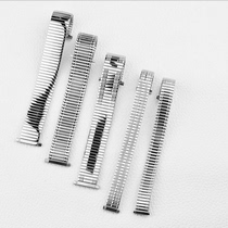 New stainless steel strap boutique spring watch chain elastic strap telescopic head men and women 10 to 23MM