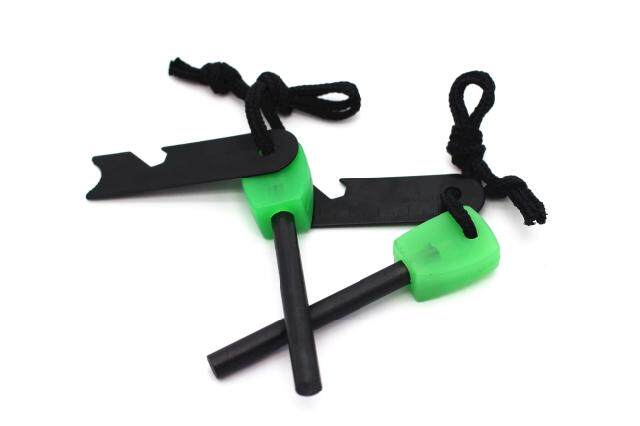 Outdoor equipped with Bell Light Waterproof Magnesium Stick Lightning Rod Camp Firearm Lighting Bar Magnesium Strip