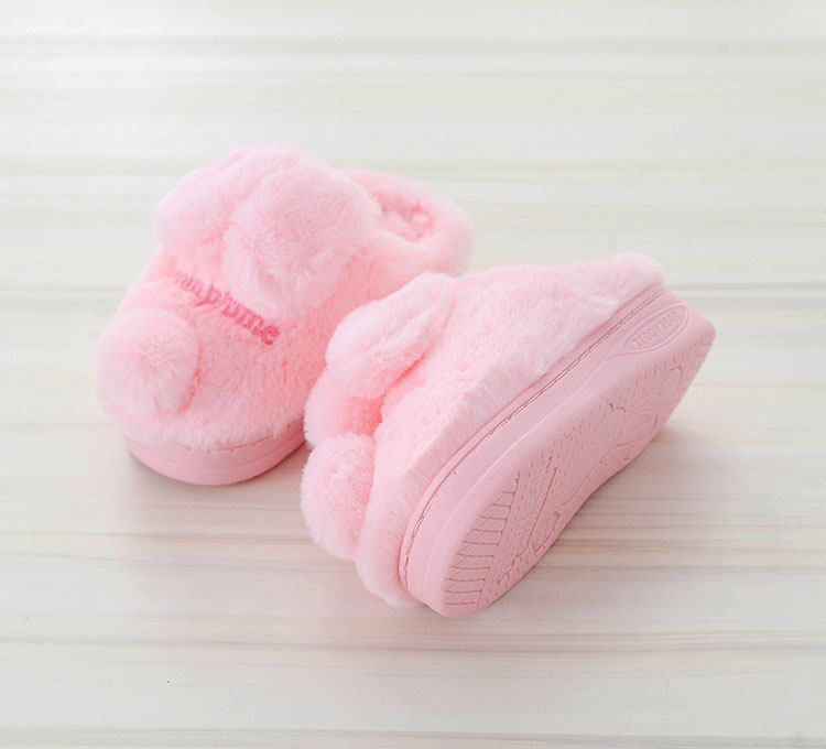 Pantoufles enfants en suède pour hiver - semelle plastique - Ref 1018199 Image 20