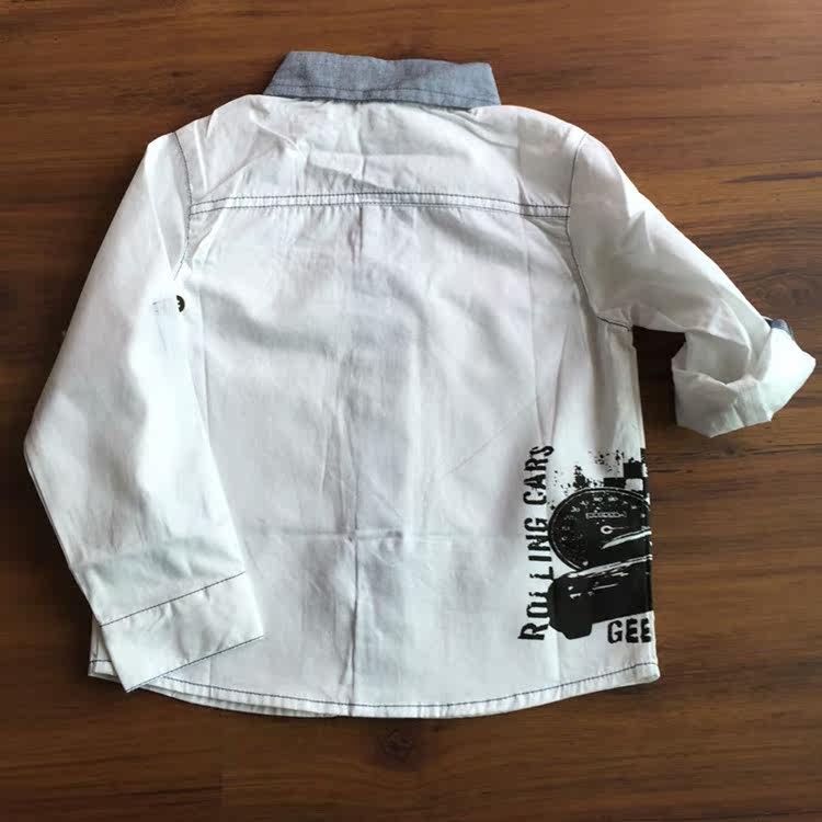 Chemise garcon à manche longue - Ref 2078027 Image 6