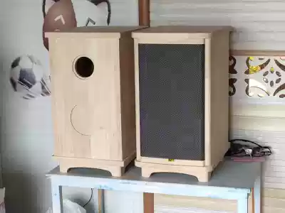 Custom-made solid wood imitation Tianlang speaker box speaker shell empty box Car subwoofer tire gun empty shell speaker