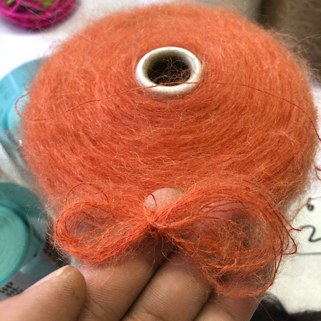 Импорт италии ， юар мохер ребенок DIY ручной стрелка ， шелк мохер мягкий близко 