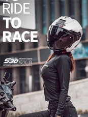 мото шлем 車迷辰motorax摩雷士s30摩托车头盔法老王半盔夏盔四季安全帽赛车