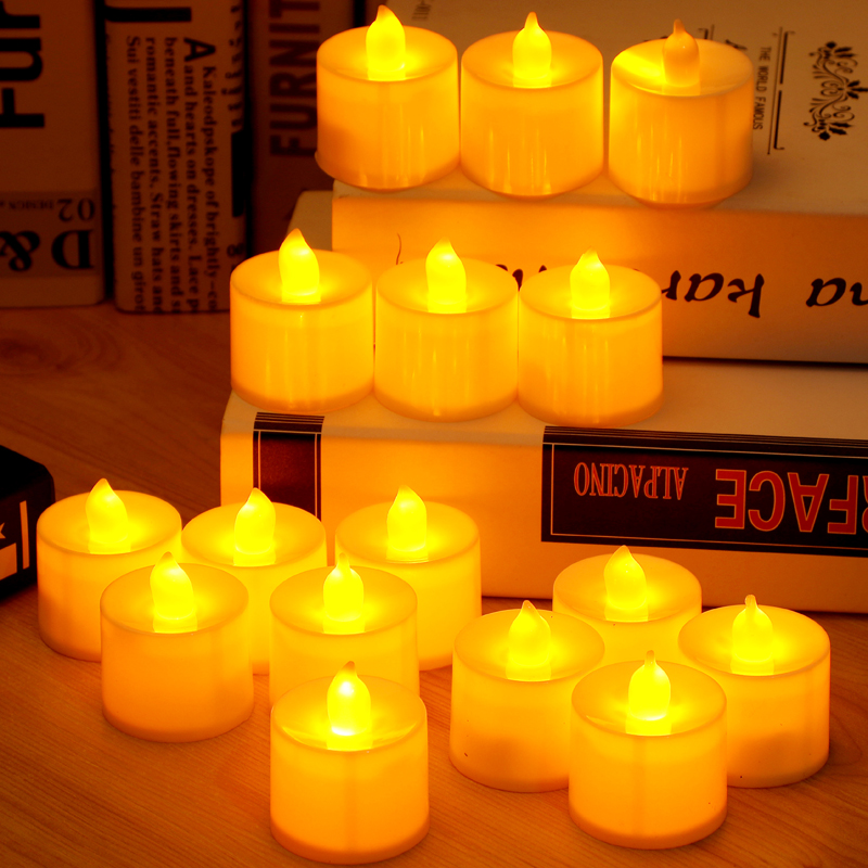 candle electronic candle package luminous LED candle light source color birthday lazhu electronic candle manufacturers
