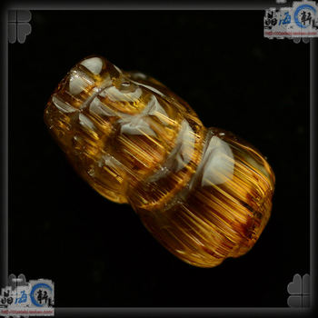 Natural crystal hair straightening cat eye semi-precious stone pixiu ring