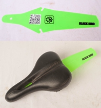 Black bird blackbird fender bender on the side of the