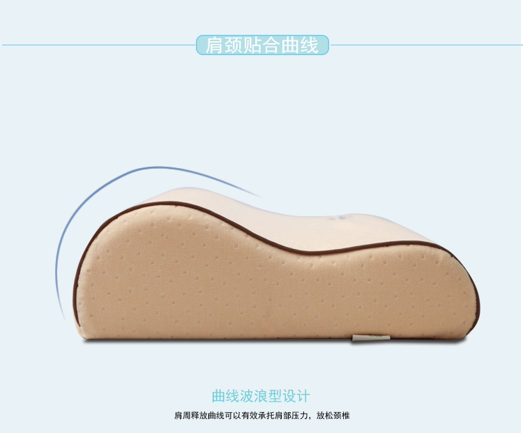Cổ tử cung gối không gian chậm phục hồi bộ nhớ cotton dành cho người lớn sửa chữa cột sống cổ tử cung sức khỏe đặc biệt gối chăm sóc cổ gối goi om
