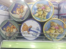 Hong Kong Macao and Chen Teddy Bear Cookie cookies 300g casual snacks dessert Danish import
