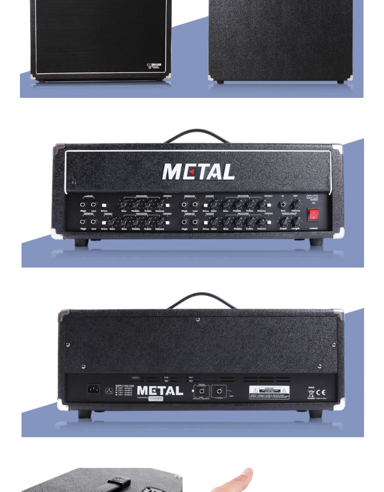 METAL metal MXD4008 ban nhạc đa chức năng diễn tập loa guitar bass bàn phím điện tử âm thanh trống - Loa loa loa paramax