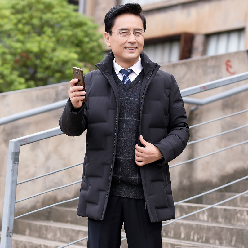 Clear cabin special price down jacket Male Thickened Middle-aged Men's Dad Winter Clothing Jacket 40-50-60 years old