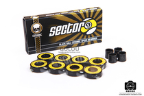 (Cold Mountain long plate) imported Sector9 black pottery ceramic casing bearing speed drop plate long plate bearing