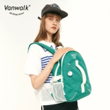 Бейсбольный брендовый школьный рюкзак для влюбленных, в американском стиле, подходит для студента