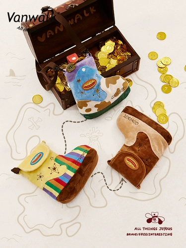 Джинсовые ретро ботинки, кукла, сумка через плечо, плюшевая сумка на одно плечо, небольшая сумка, подарок на день рождения