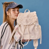 Высококачественная спортивная оригинальная небольшая дизайнерская сумка через плечо, школьный рюкзак, тренд сезона, на шнурках