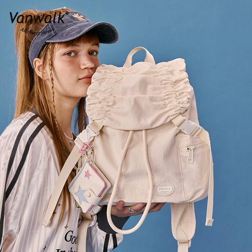 Высококачественная спортивная оригинальная небольшая дизайнерская сумка через плечо, школьный рюкзак, тренд сезона, на шнурках