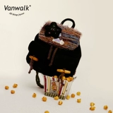 Vanwalk Lucky House Niche Design Girl рюкзак новогодний свет путешествует маленькая сумка для рюкзака