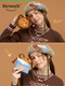 VANWALK Pizza Series Niche Design Plush One-Shoulder Crossbody Bag Women's Gift Portable Change Storage Bag