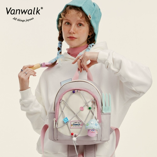 Ретро универсальный ранец в форме цветка, маленький рюкзак для выхода на улицу