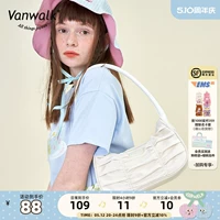 Небольшая дизайнерская сумка подмышку, барсетка, сумка на одно плечо, изысканный стиль, французский стиль