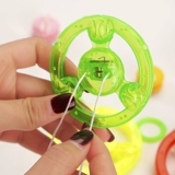 Мигающая велосипедная кассета со шнуром, светящийся детский волчок, игрушка