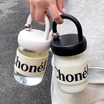 New humbling sound exploits net red small scented wind water glasses high face value glass cups girls portable cups Summer coffee cups