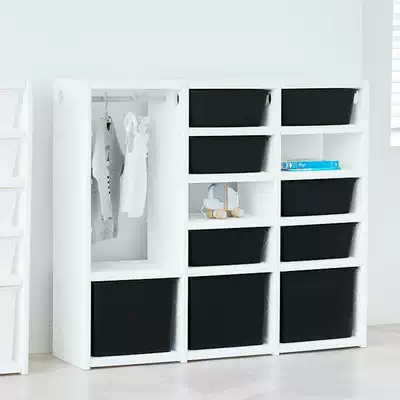 Korea ifam module storage cabinet Combination module storage and finishing cabinet bookcase wardrobe storage cabinet