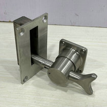 Shanghai-Jiangjiang HUJIAGN304 Stainless Steel Marine Locking Door Instrumental mobile door stopper Locator door hook limit lever