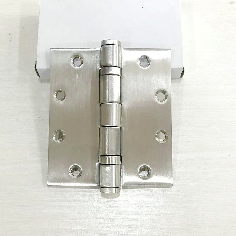 AmericanSUS304 stainless steel hinge 127x114x5 American hole 5 inch thickened heavy hinge 5X4 5X5mm