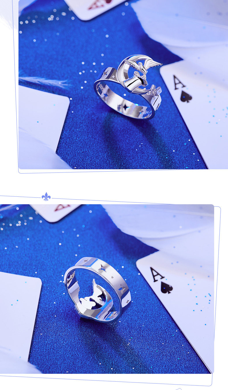 DETECTIVE CONAN リング 星型デザイン INDEPENDENT Detective Conan Official Collaboration Watch Limited