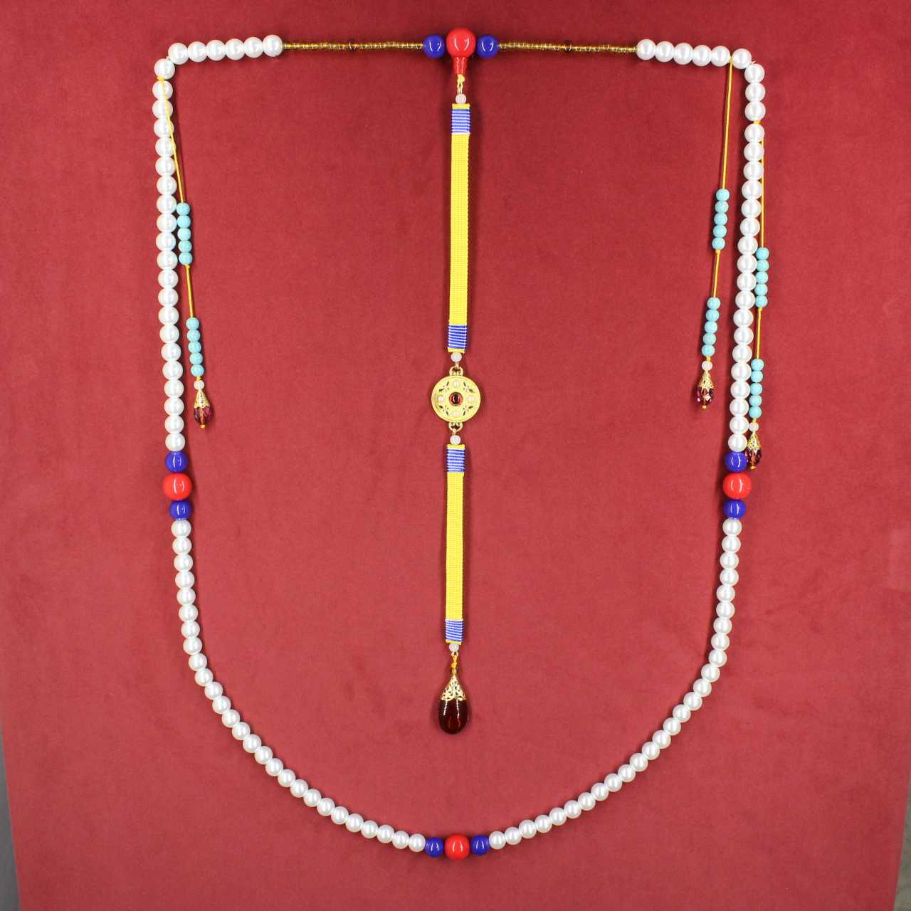 清代 沈香108粒朝珠【サイズ】珠径1.3cm【b】 朝珠价格报价行情- 京东