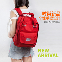 Backpack female Korean version of the tide doughnut backpack fashion travel laptop bag casual campus college student school bag