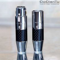  Licensed FURUTECH Furukawa Carbon Fiber CF-602F CF-601M Rhodium-plated balanced XLR plug