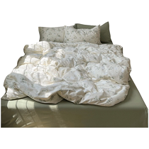 ins pure cotton washed cotton quilt cover single piece cotton floral quilt cover 150x200 student dormitory 1 5m quilt single person 3
