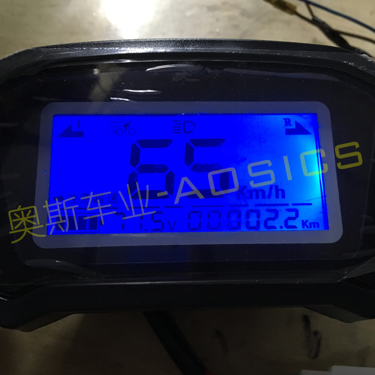 Con khỉ nhỏ M3 xe máy điện xe máy LCD mét lớn búp bê đo đường dầu 4 tập tin 5 tập tin bảng lắp ráp - Power Meter mặt đồng hồ xe wave rsx