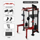 Accszien Little Flying Bird Comprehensive Squat Training Rack Home Gym Multifunctional Smith Squat Bench Press Rack