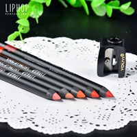 LIPHOP lip Knight stereo illusion lip liner không thấm nước không đánh dấu son môi bút chì để gửi bút chì chì kẻ môi morphe