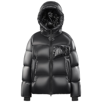 (Govan Black Gold Goose Down Jacket) Black Pearl 3 0 Four-lattice Down Jacket Womens Off-Season New Winter Short Jacket
