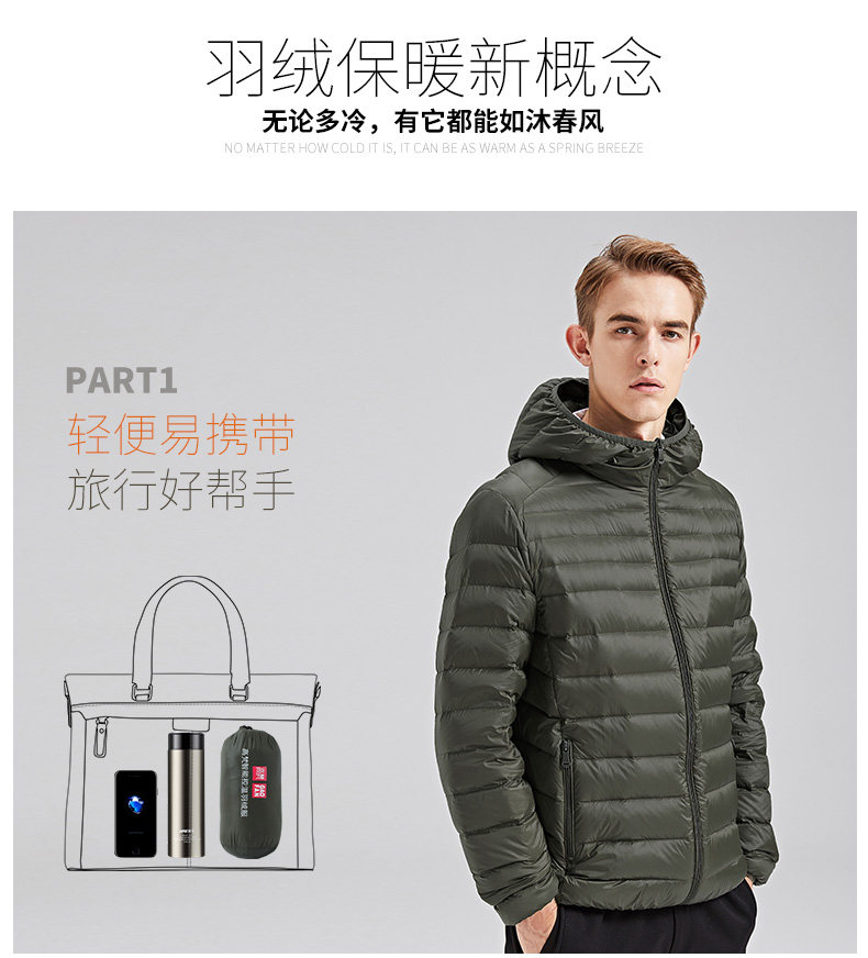 Blouson homme GOLDFARM   en Nylon - Ref 3121661 Image 14