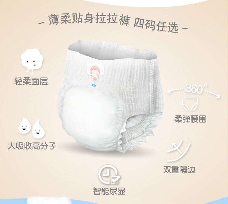 Yêu nhiều hơn quần kéo M L XL XXL siêu mỏng thoáng khí cho nam và nữ bỉm merries size s