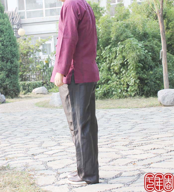 [Năm xuân] Xiangyun sợi tay áo truyền thống Tang phù hợp với áo sơ mi nam Quần áo lụa Trung Quốc Áo dài tay dân tộc bộ thổ cẩm