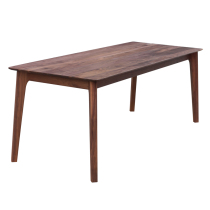 (Leakage products) North America imported black walnut white oak dining table coffee table bedside table leaked furniture customization