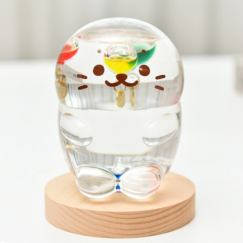 Бутылка с прогнозом погоды Кит Галилео термометр подарок на день рождения креативный подарок настольный орнамент штормовая бутылка