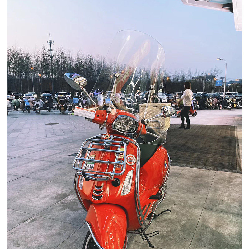 Vespa改装风挡 | 安全驾驶新选择 🚗💨-摩托车前挡风-淘宝好物网