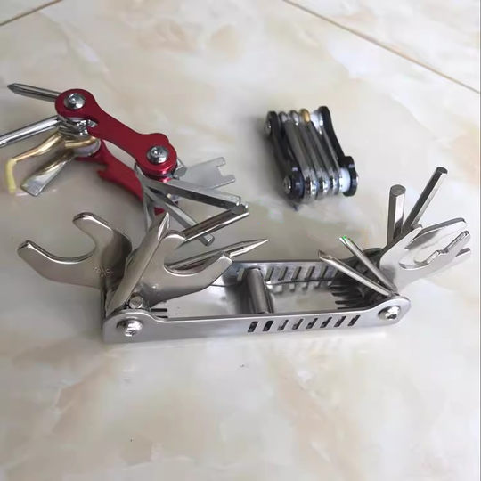 潜水专用不锈钢多功能维修组合套装  扳手内6角板手潜水大小工具