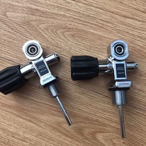 Imported diving bottle head valve G3 4 diving aluminum bottle valve switch DIN YOKE universal cylinder oxygen cylinder K valve