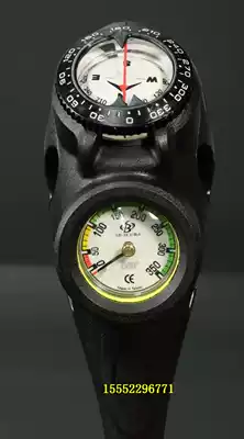 Triple table diving Taiwan imported diving triple gauge pressure gauge refers to the north needle depth gauge residual pressure direction to understand the residual pressure