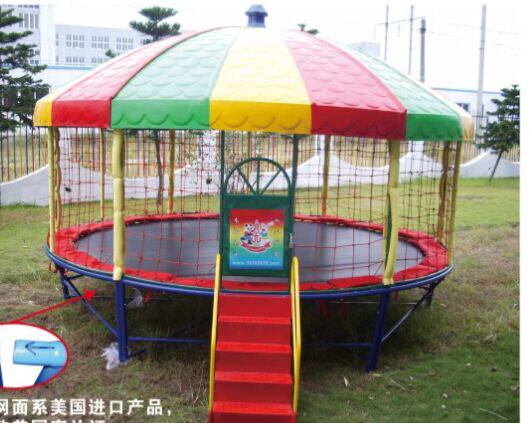 Manufacturer Direct Sales Kindergarten Outdoor Indoor Large Trampoline Bed Outdoor Pleasure Children Jumping Bed Trampoline Accessories